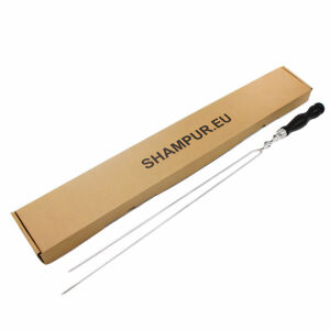 6 iešmų rinkinys su dviguba "šakute" (71 cm)