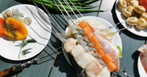 Iešmai su dviguba “šakute” (71 cm) – Lietuvoje, Latvijoje ir Estijoje